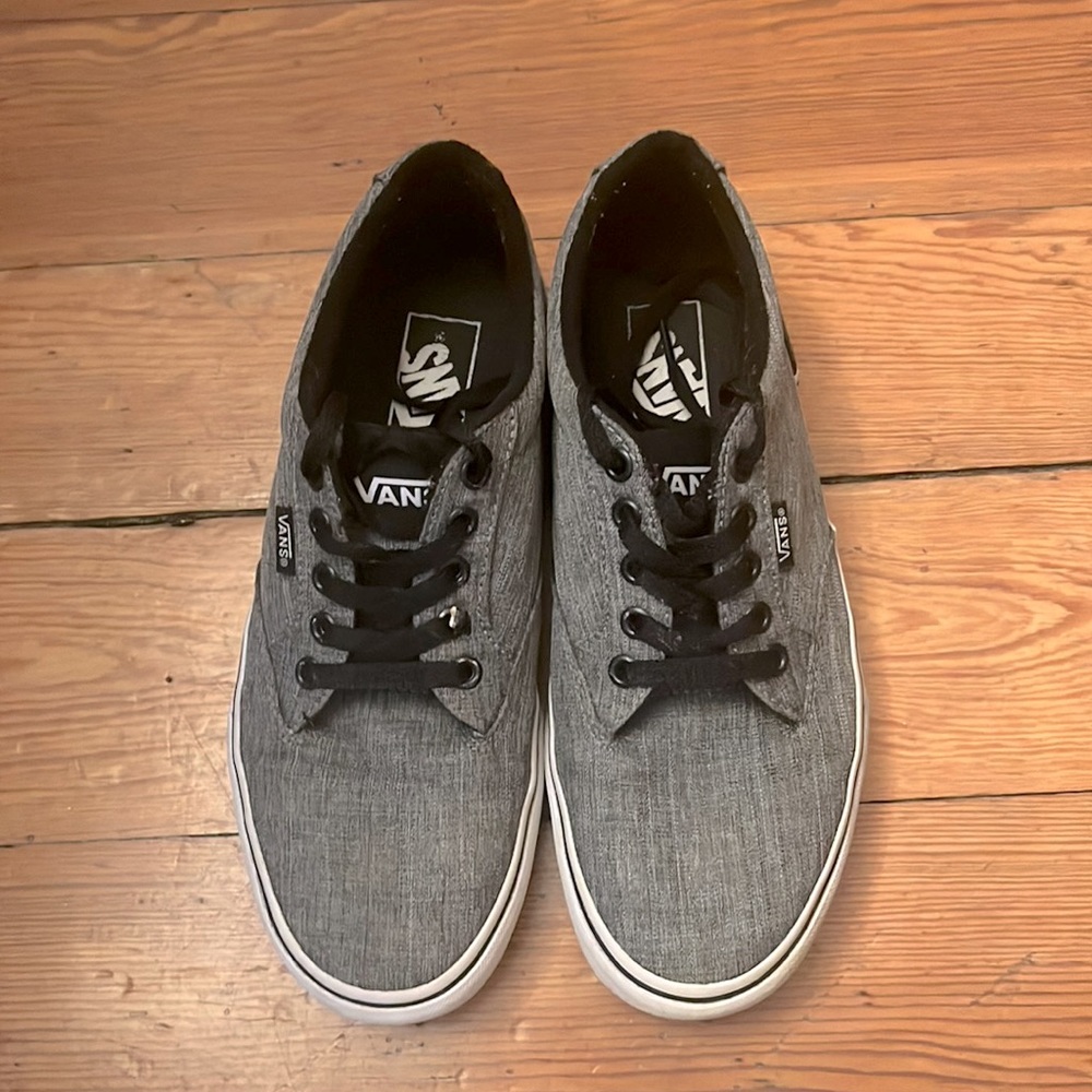 Grey, Low Top Men’s Size 7 Vans